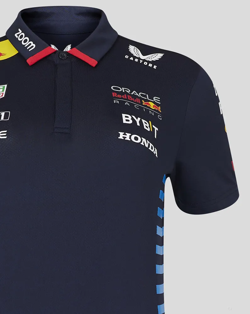 Red Bull polo, Castore, team, women, blue, 2024