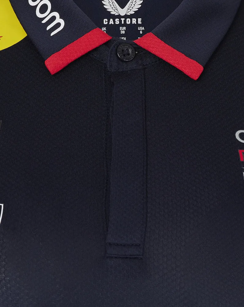 Red Bull polo, Castore, team, women, blue, 2024