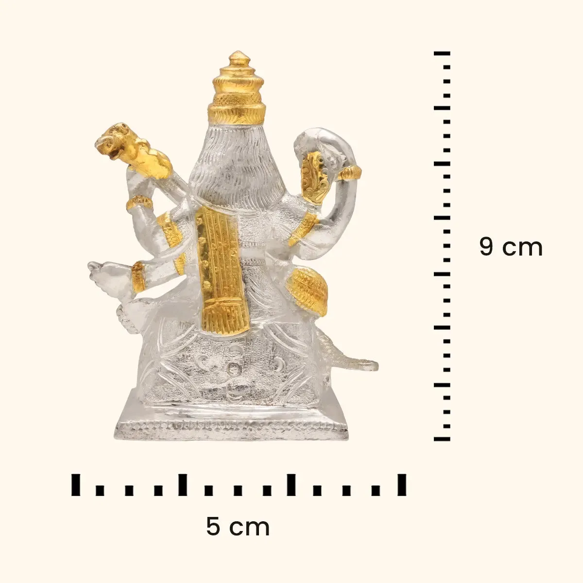 Saraswati 925 Silver Idol
