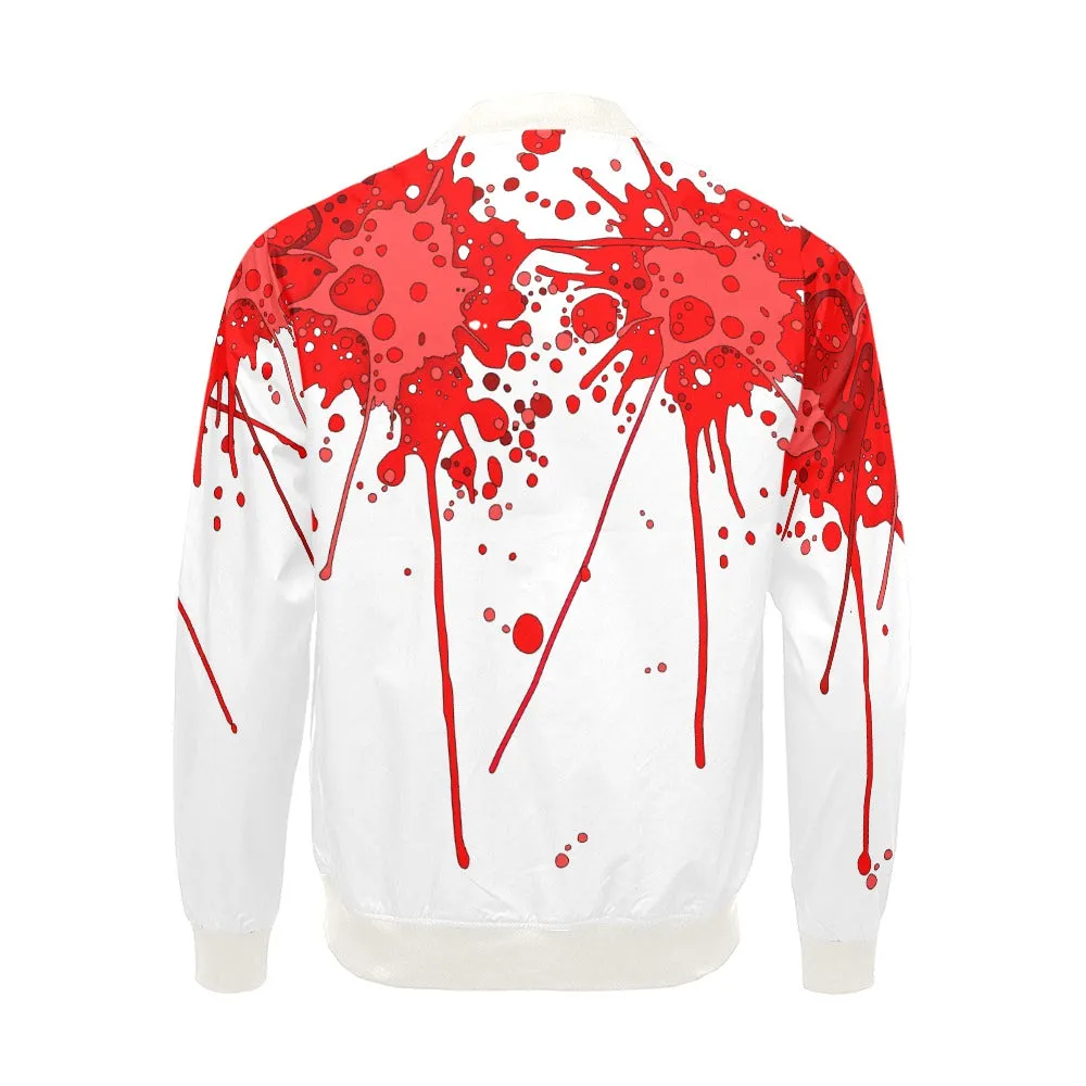 Sickstem, Red Ink Splatter Splash Lightweight bomber Jacket