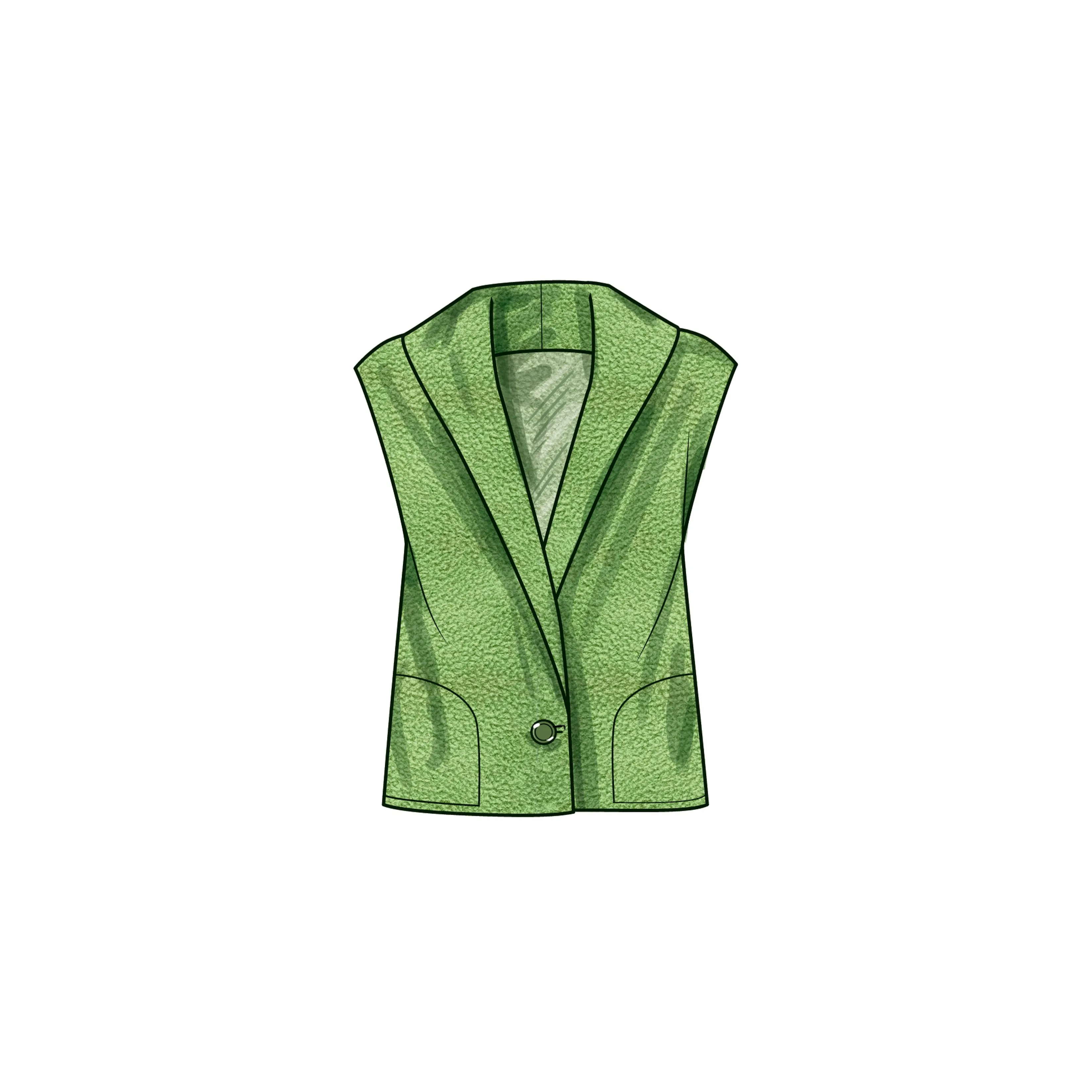 Simplicity Pattern S9692 Unisex Jacket/Coat