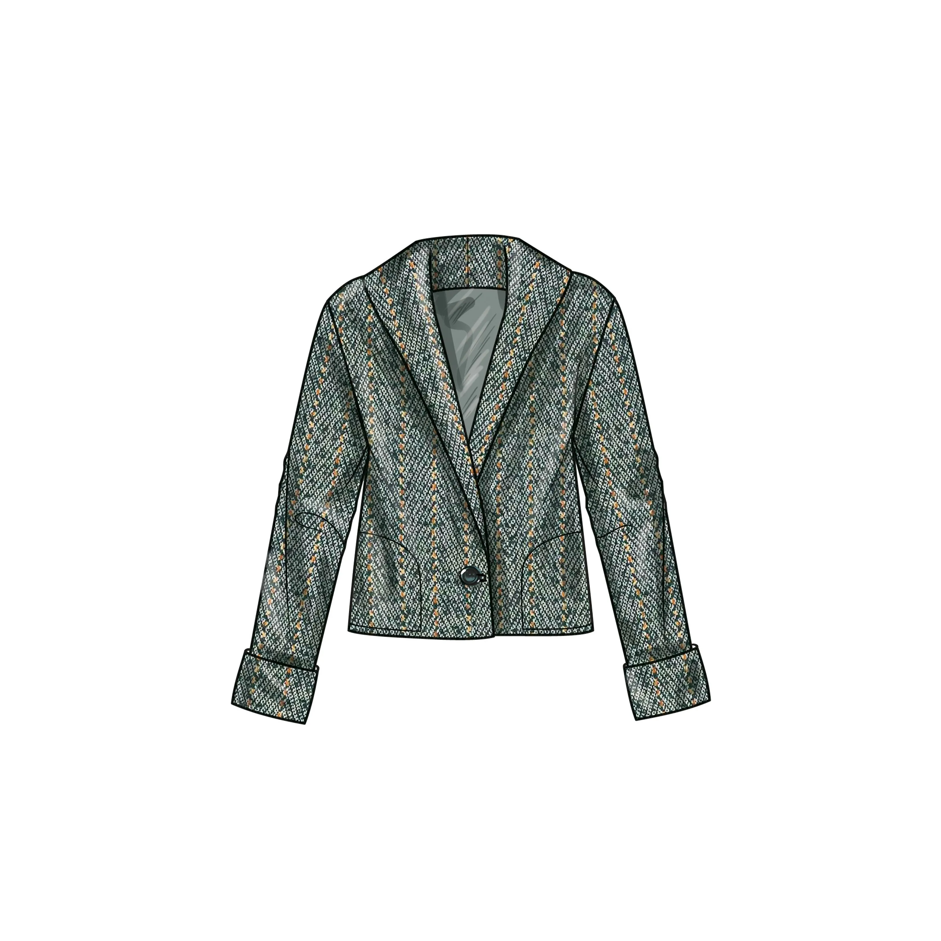 Simplicity Pattern S9692 Unisex Jacket/Coat