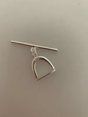 Sterling Silver Toggle Clasp  one pc Made out of Sterling Silver 925 One Set Toggle 20mm X15mm | T8SS