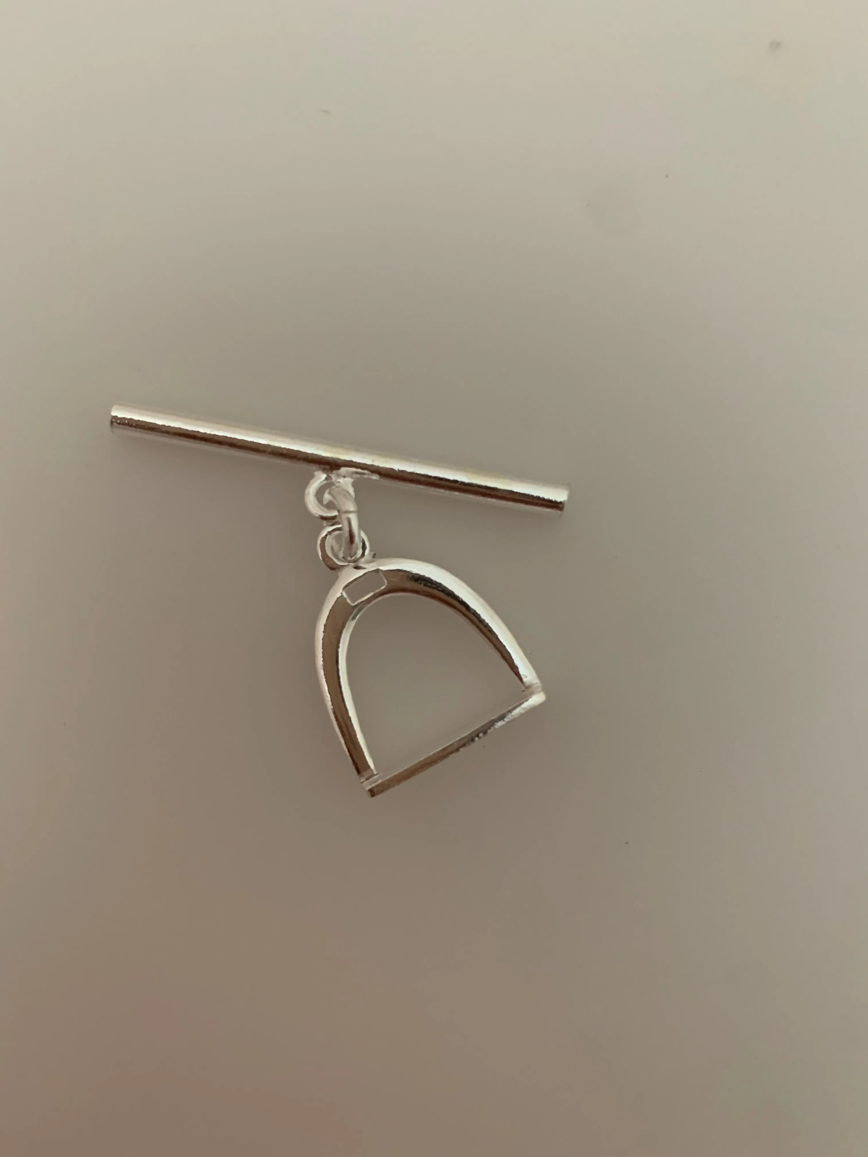 Sterling Silver Toggle Clasp  one pc Made out of Sterling Silver 925 One Set Toggle 20mm X15mm | T8SS
