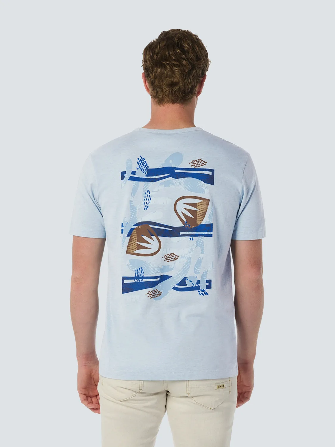 Stylish T-shirt with Playful Design | Sky