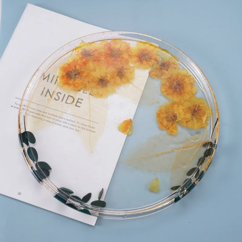 Super Big Round Plate Silicone Mold, tray