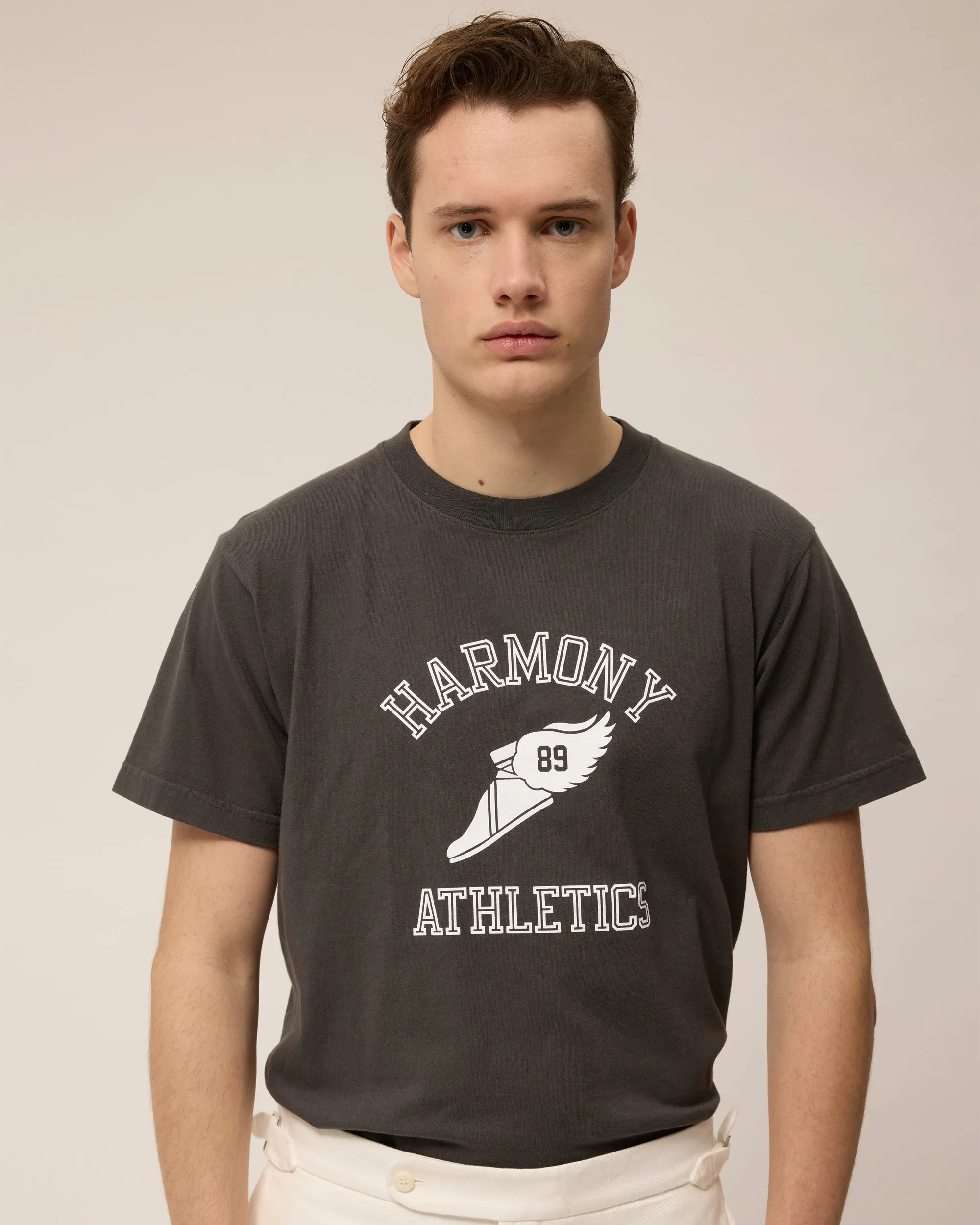 T-Shirt 89 Athletics - Slate - Cotton Jersey