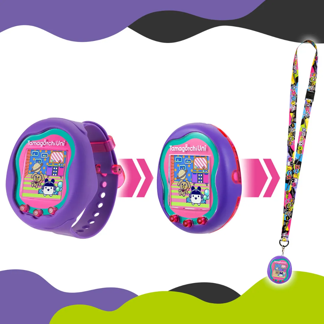 Tamagotchi Uni Lanyard - Unique Black [INSTOCK]