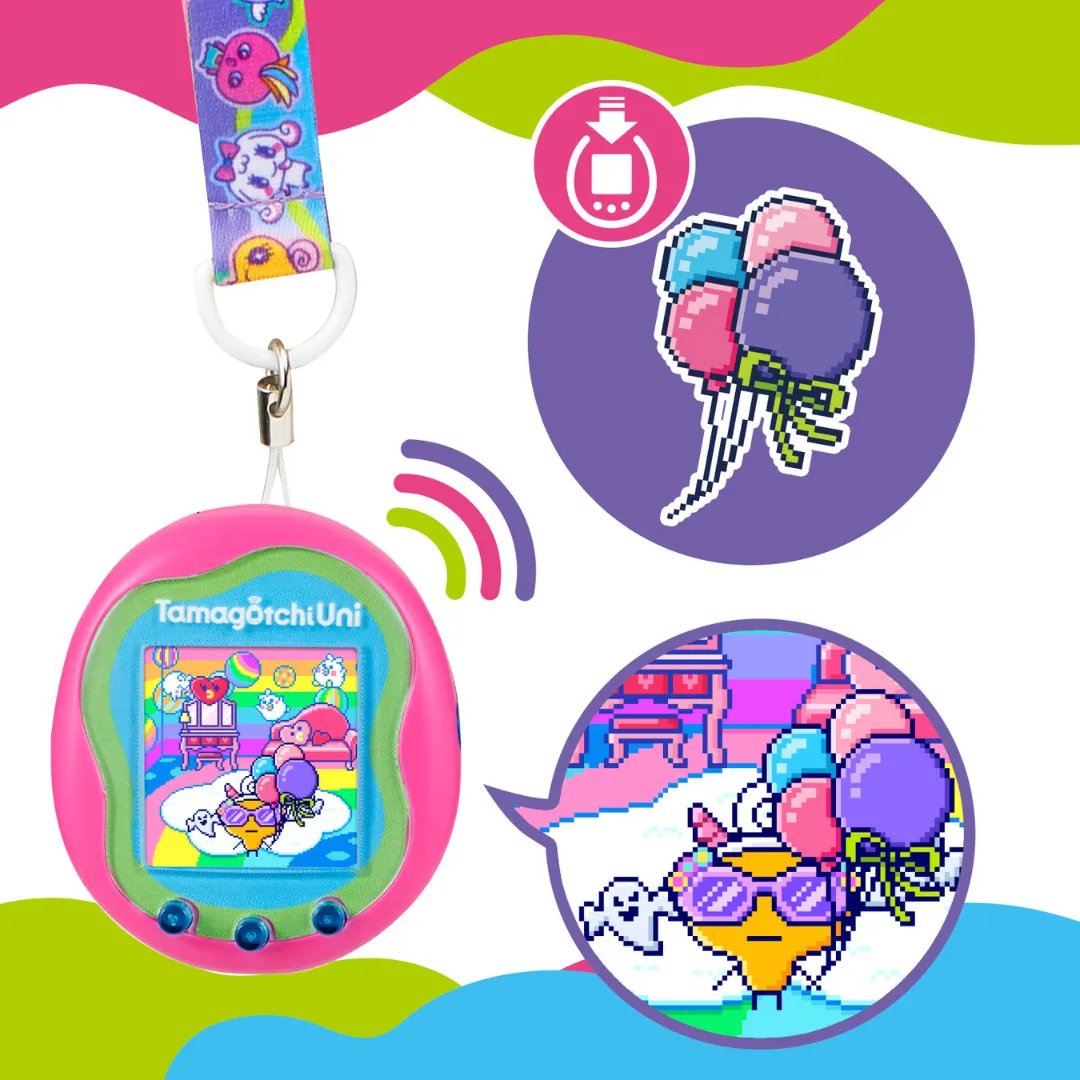 Tamagotchi Uni Lanyard - Unique Marble [INSTOCK]