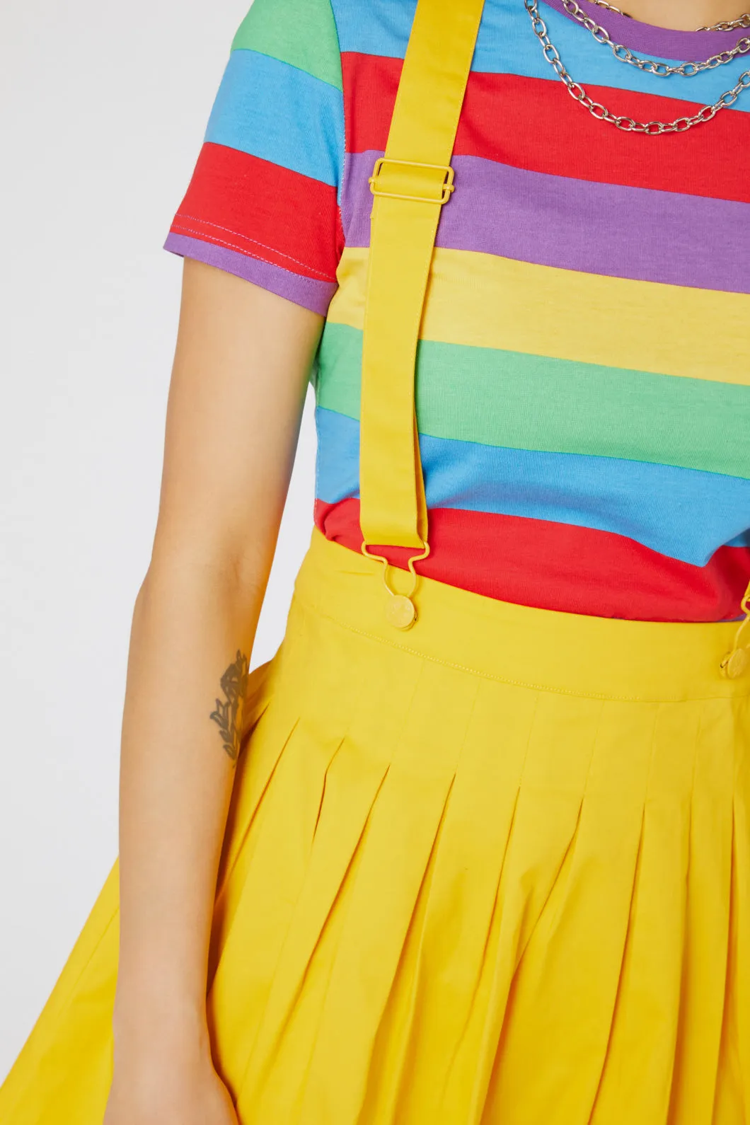 Time Out Pleated Twill Pinny