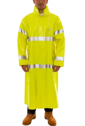 TINGLEY - Comfort-Brite - FR Yellow-Green Coat w/ Hood - ANSI 107 Class 3