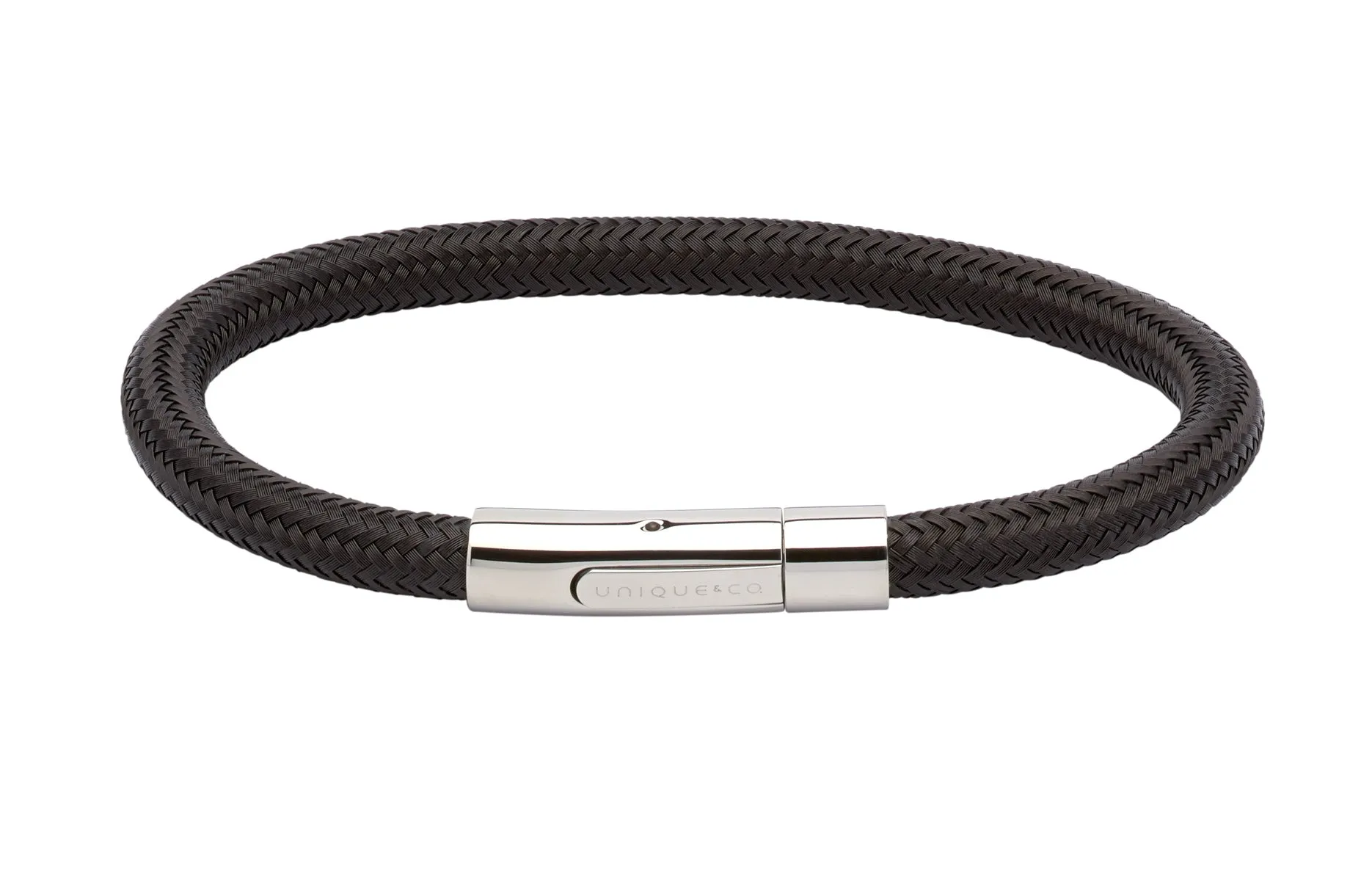 Unique & Co Black Steel Wire Bracelet B344BL