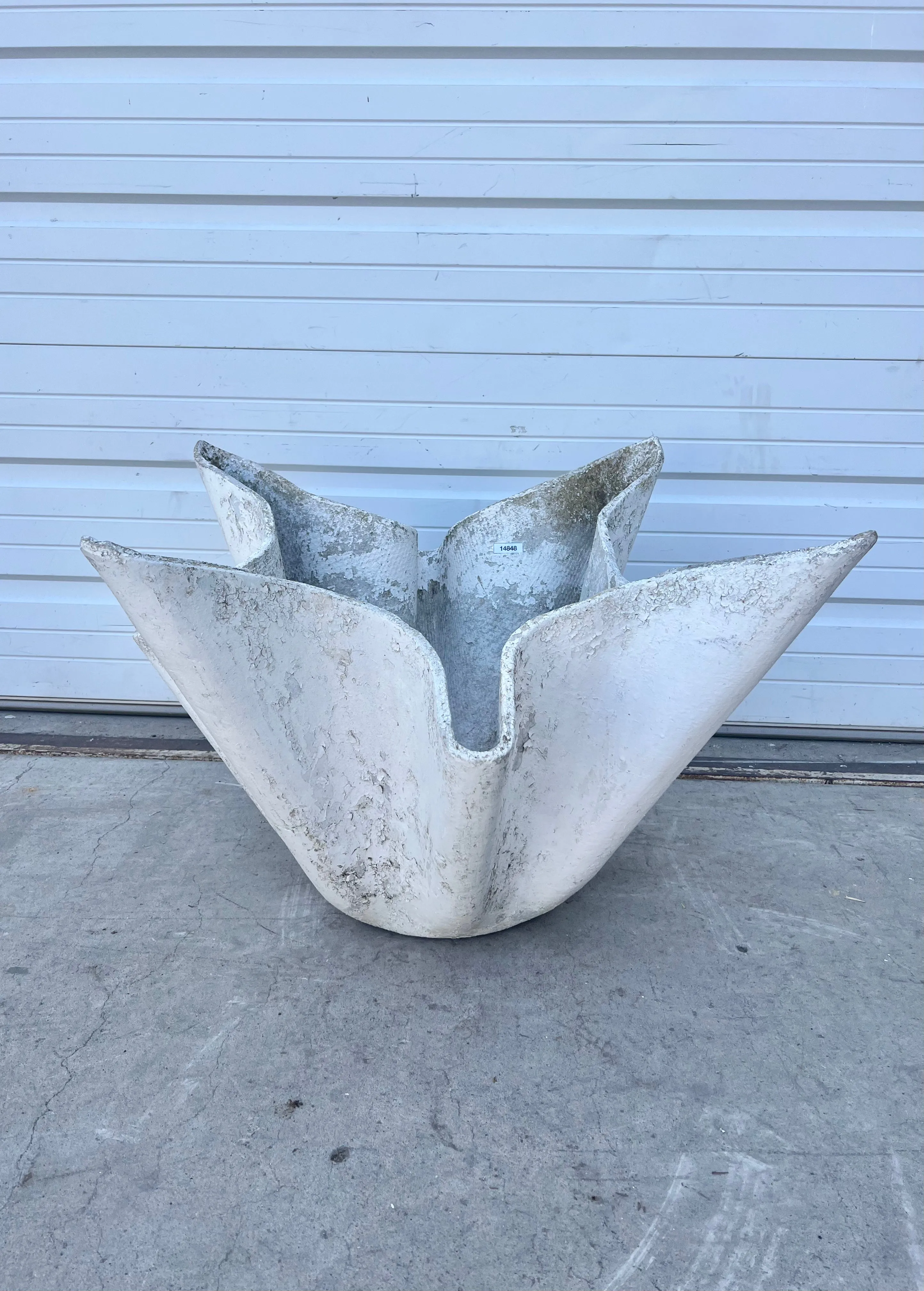 Unique Large Willy Guhl Tulip Planter