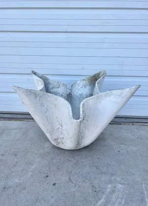 Unique Large Willy Guhl Tulip Planter
