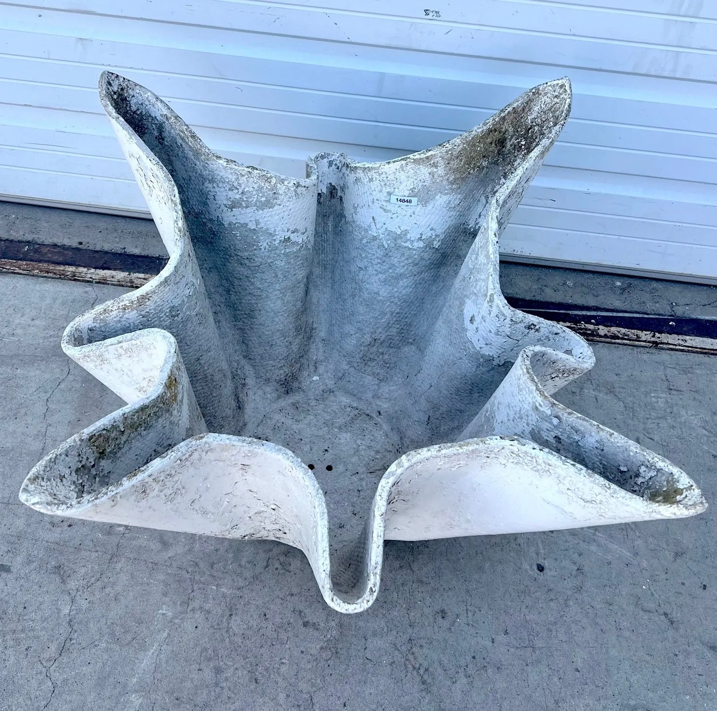 Unique Large Willy Guhl Tulip Planter