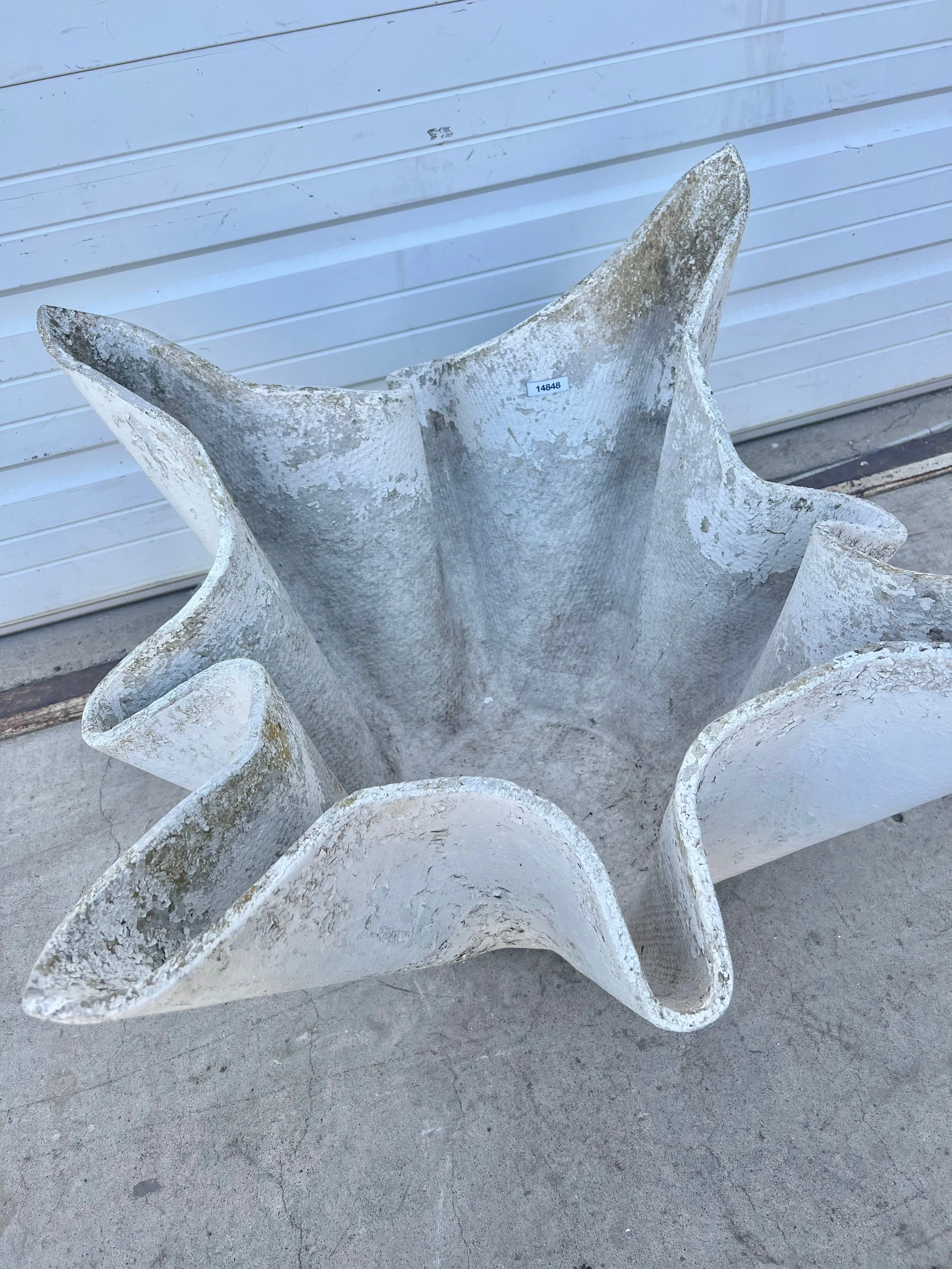 Unique Large Willy Guhl Tulip Planter