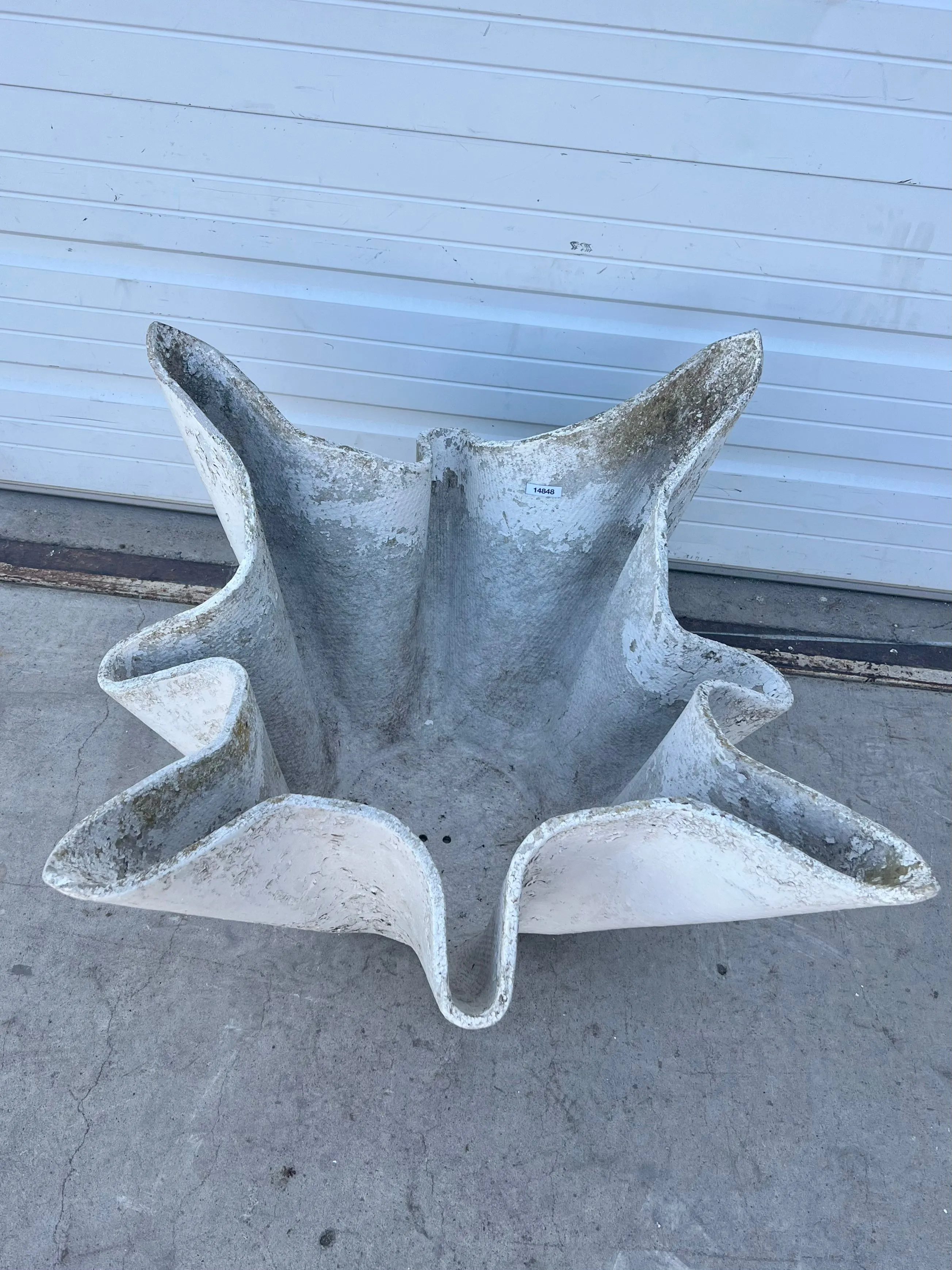 Unique Large Willy Guhl Tulip Planter