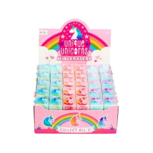 Unique Unicorns Mini-Erasers