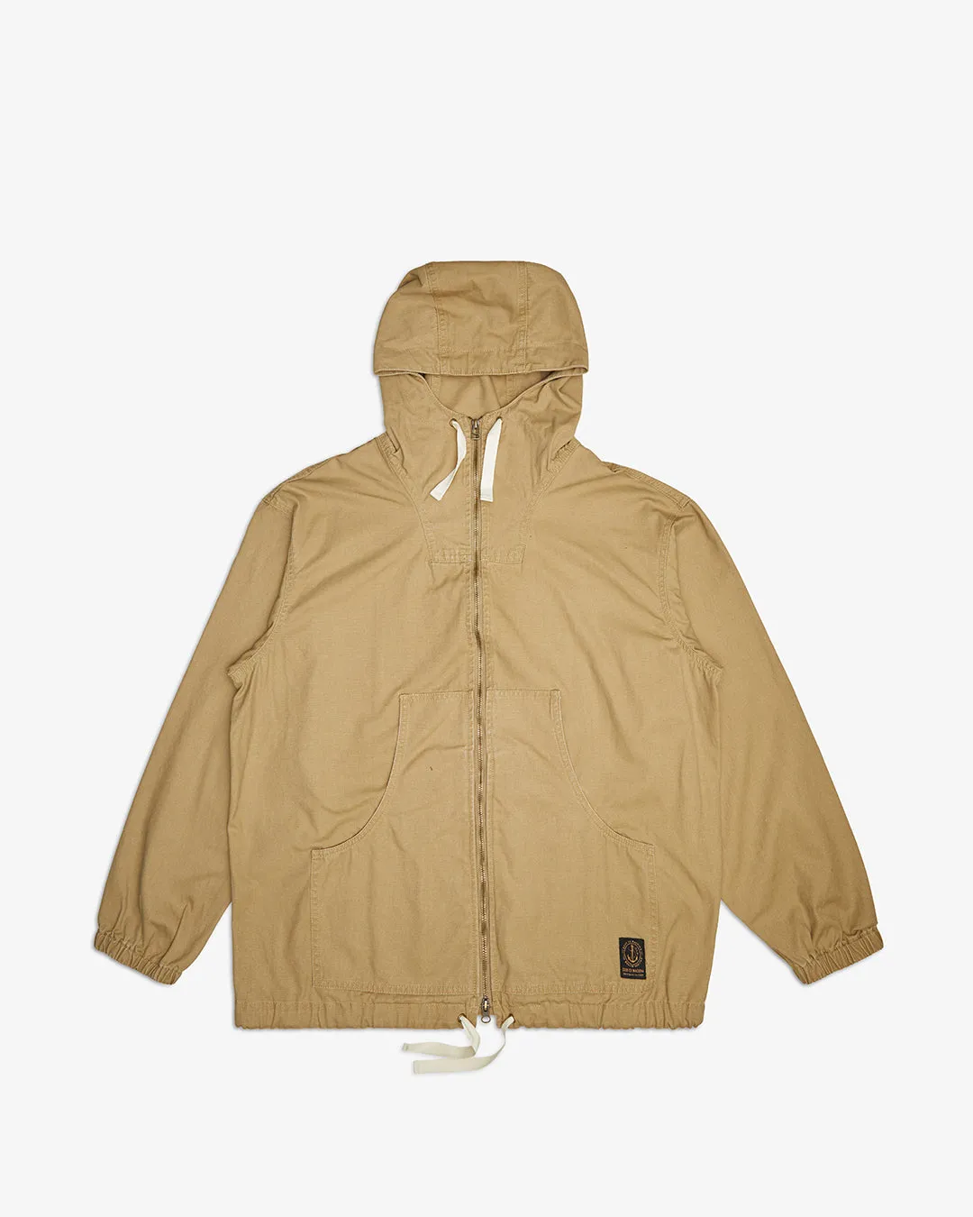 WAXED LANDING PARKA - TAN