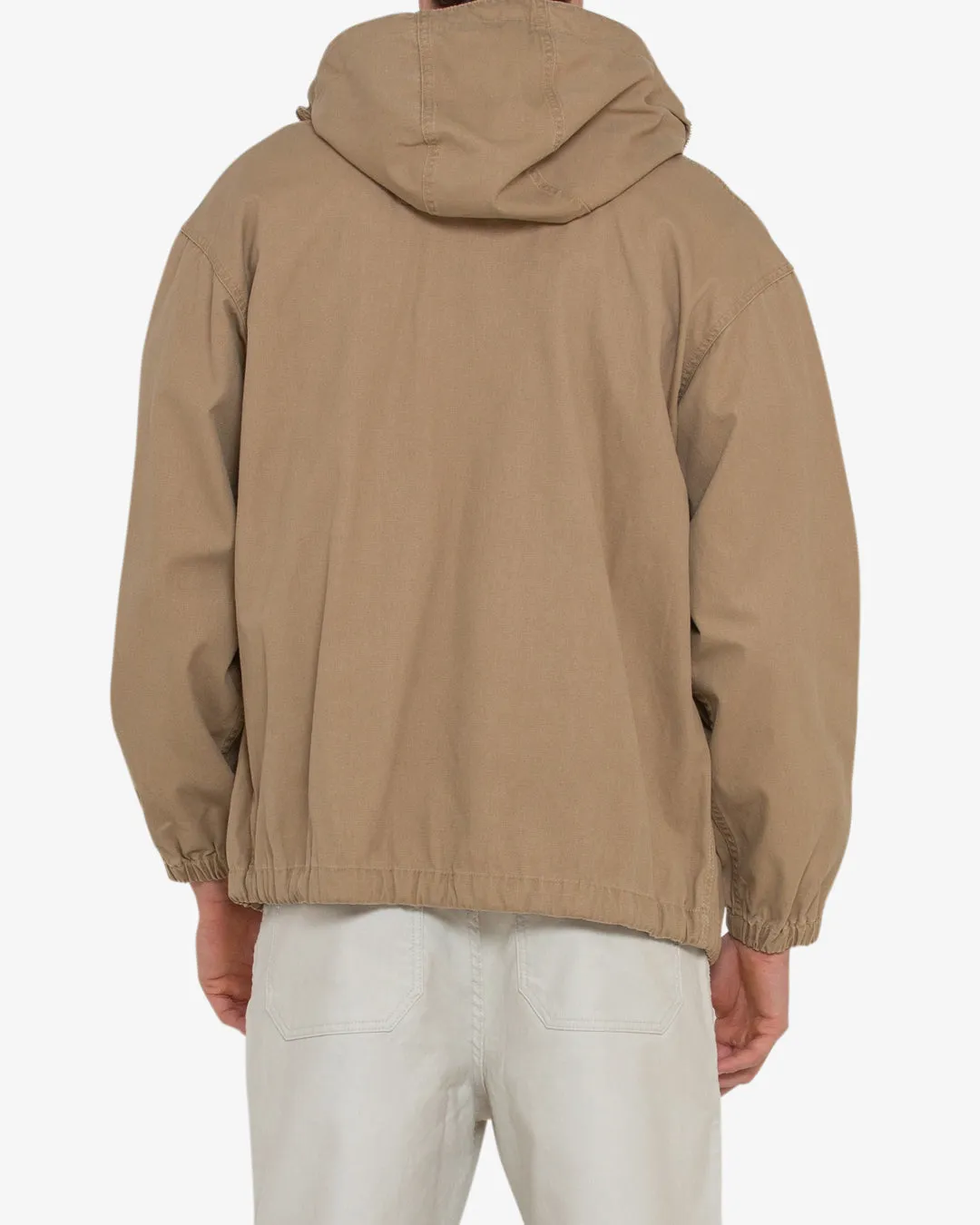 WAXED LANDING PARKA - TAN