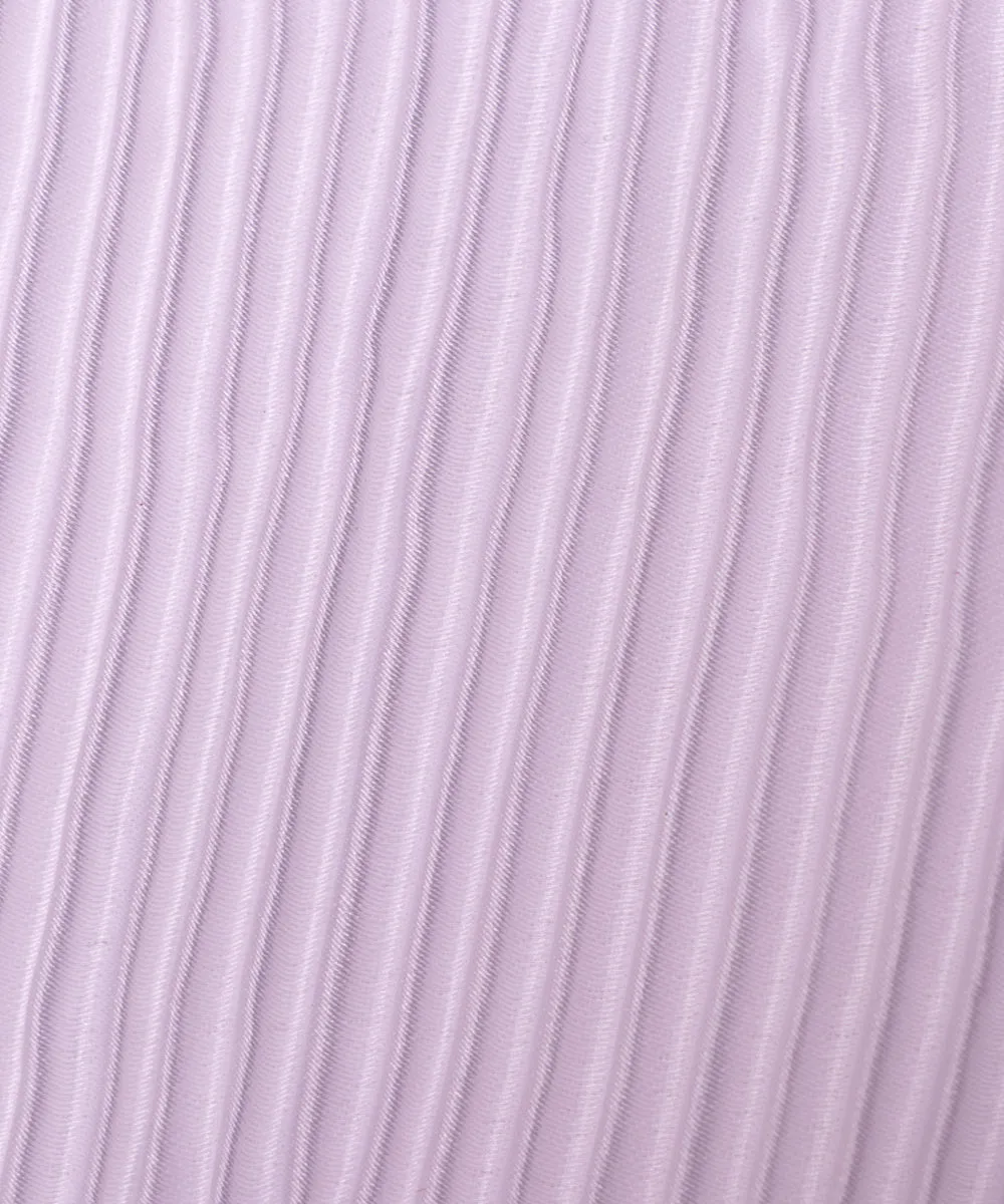 White Colour Plain Pleated Satin Fabric